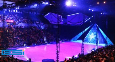 Защитная Болтовая плита ESI 12x12 дюймов, башня, ферма (запатентованная), алюминиевая ферма trust для наружного события