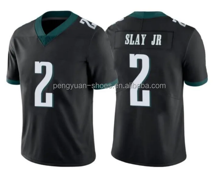 NFL_ Mens Philadelphia''Eagles''Football Jalen Hurts Jason Kelce A.J. Brown  Miles Sanders DeVonta Smith Darius Slay Jr Jersey 