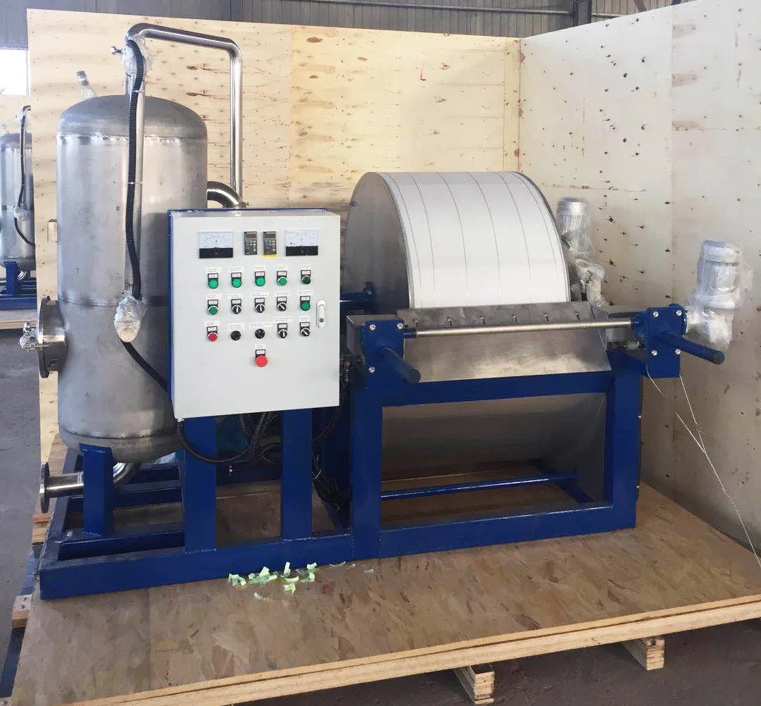 Automatic Belt Discharge Type Rotary Drum Vacuum Filter Buy Vacuum