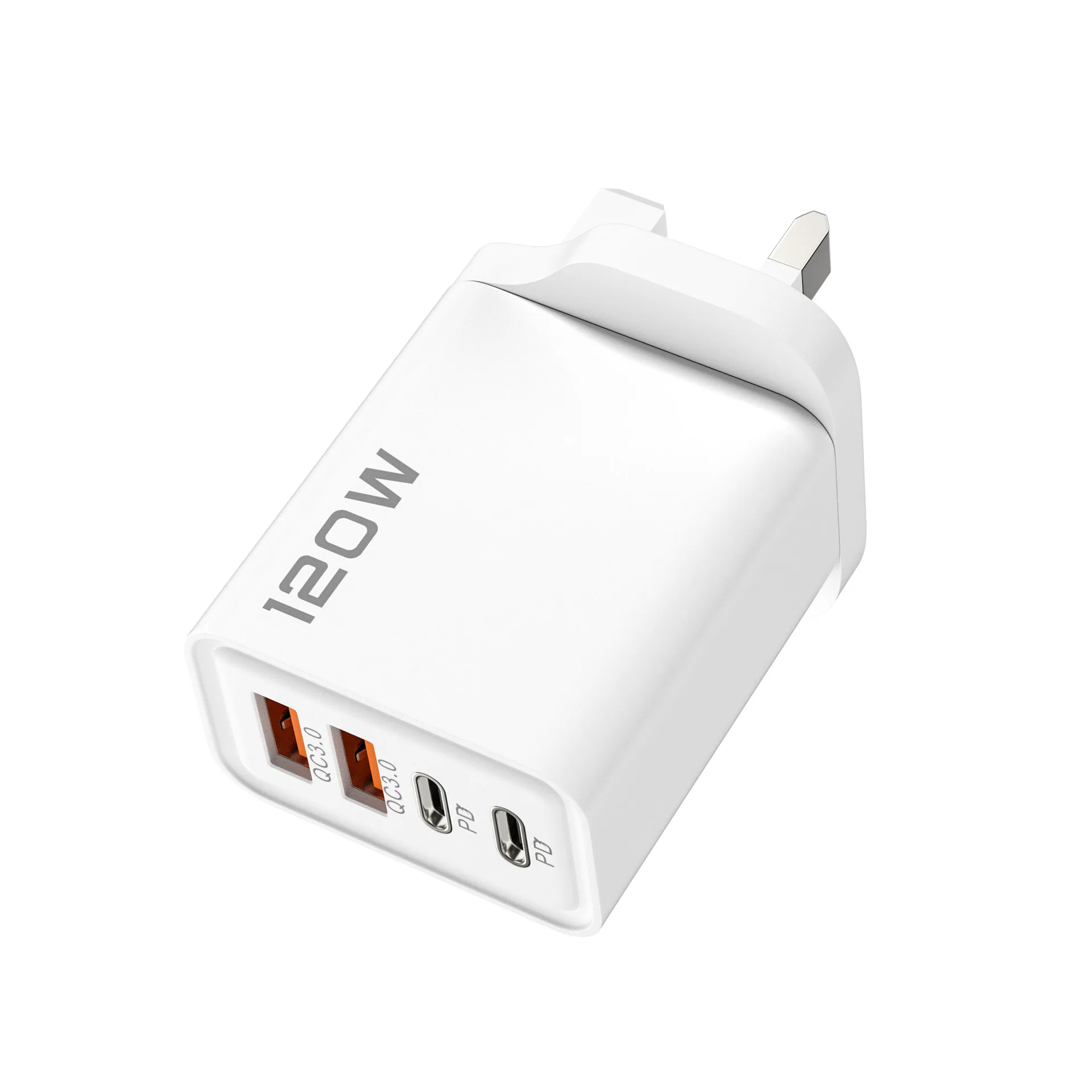 35W GaN PD Fast Charger Dual Port USB Type C USB EU Wall Charger CE Certified Smartphone Tablet Laptop Camera Earphone Multi