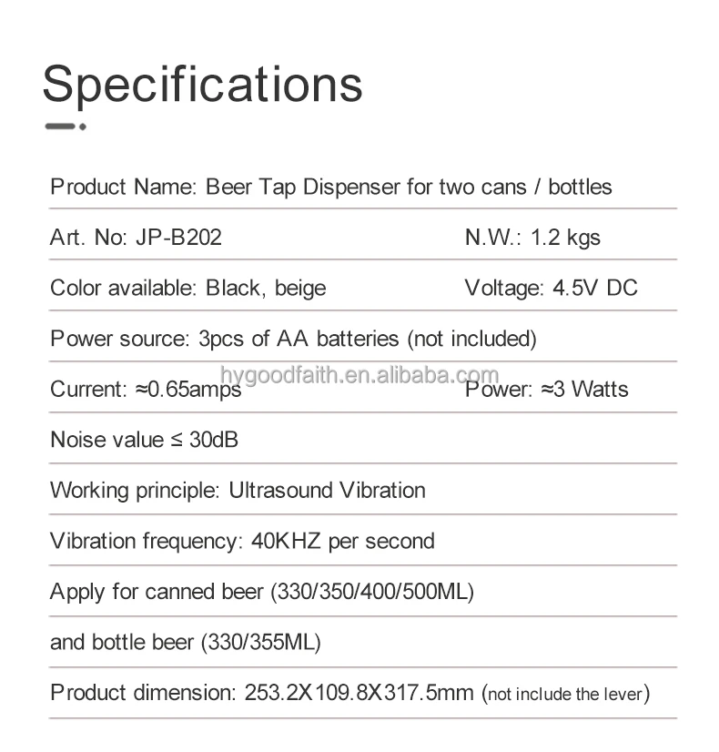 Ultrasonic Vibration Electric Beer Foam Maker Premium Tabletop Beer Tap Dispenser for Canned and Bottled Beer factory