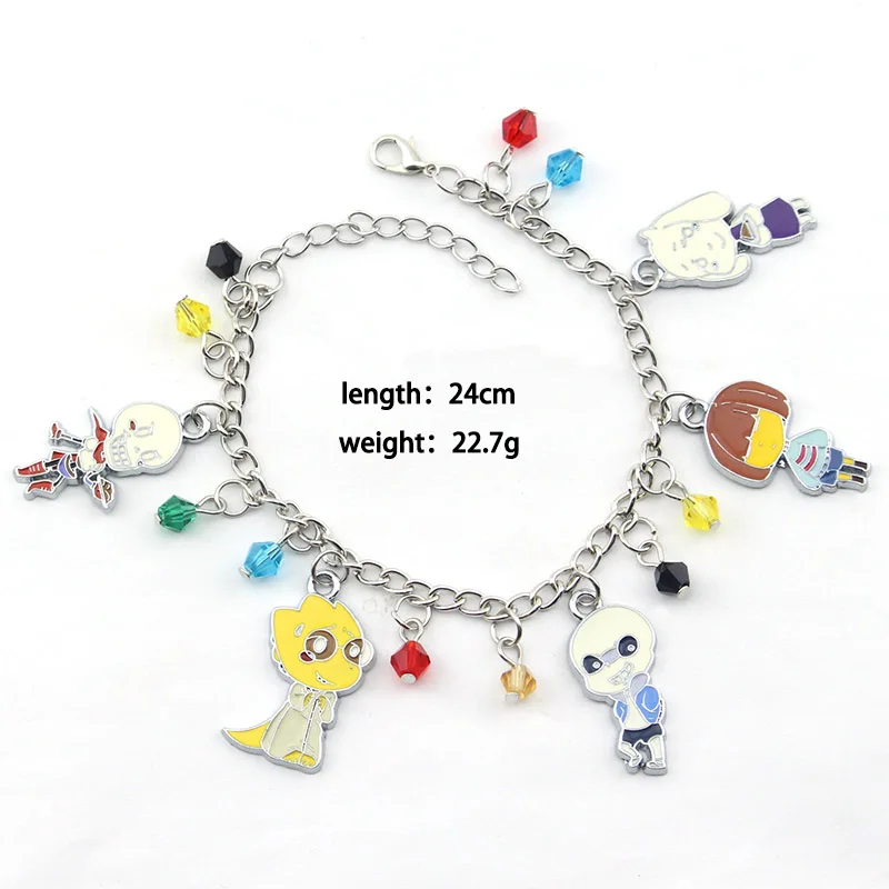 Game Piece Charm Bracelet