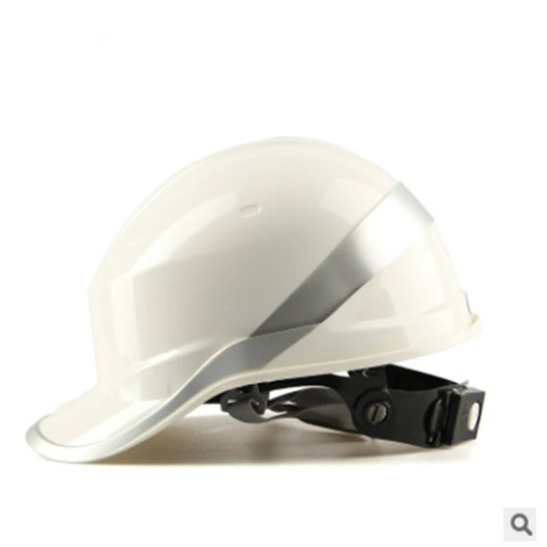 OEM White Pink Customized Engineering Construction Safety Helmet Hdpe Yellow Green With Sweat Bands