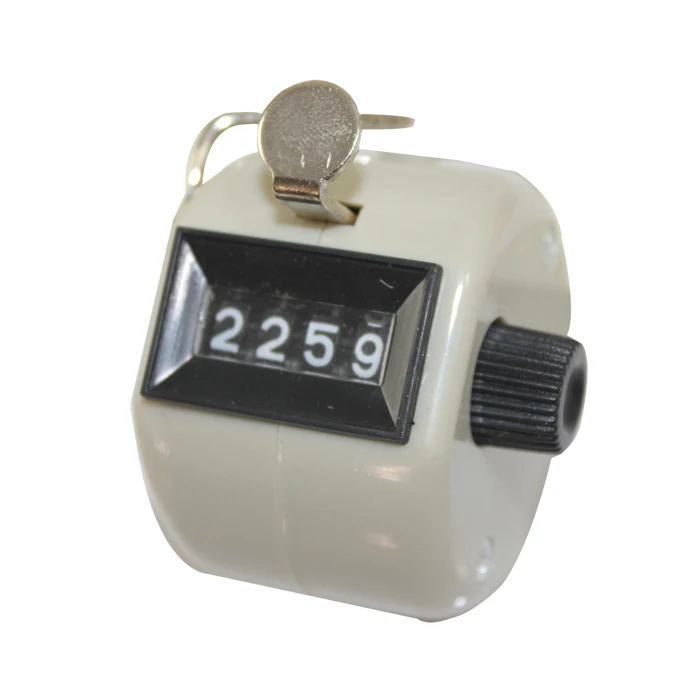 6.5 4 Digits Number Clicker Metal Hand Tally Counter for Golf