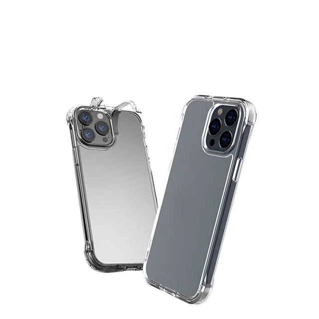 1.5mm clear transparent soft TPU anti-scratch shock absorption phone case for iphone 12 13 pro max