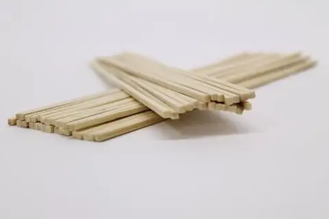 100% натуральная квадратная Палочка из бамбука и хлопка