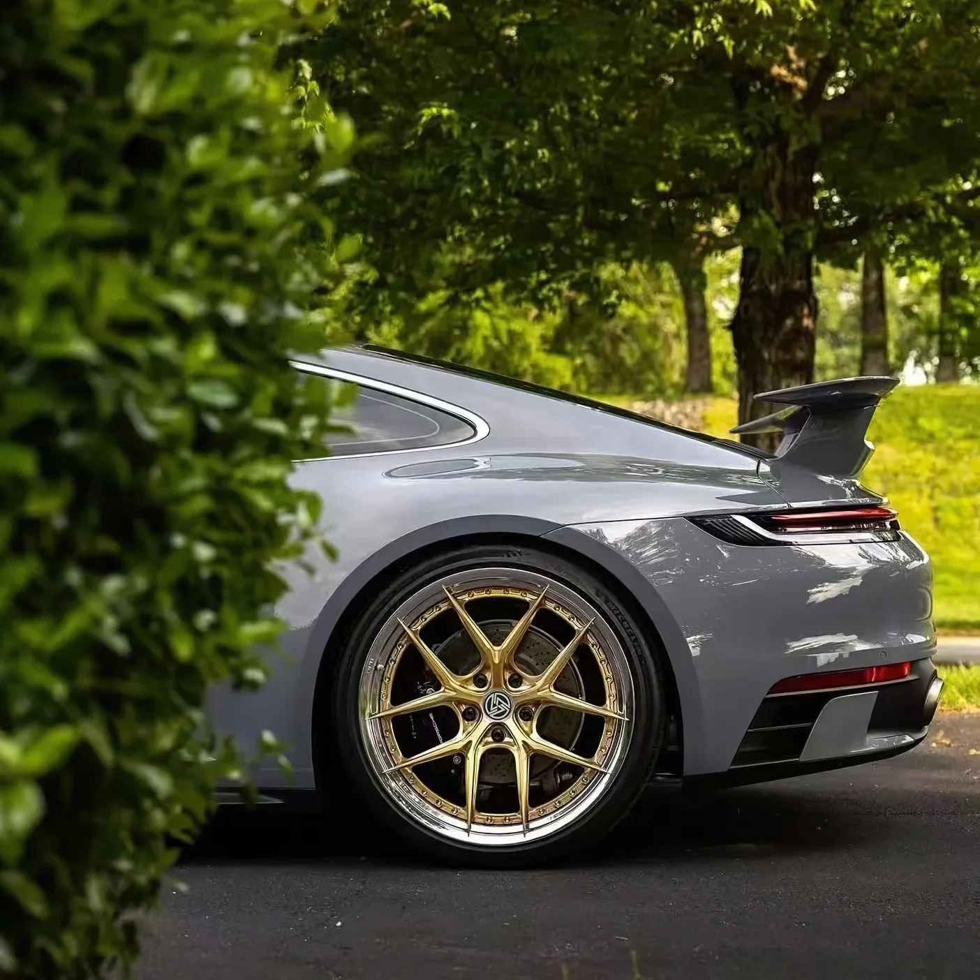 XL 2-Piece 5x114.3 5x120 5x112 Custom Forged Racing Car Wheel 17 18 19 20 21 22 23 Inch Car Alloy Rim for BMW M4 Porsche 911 - Image 1