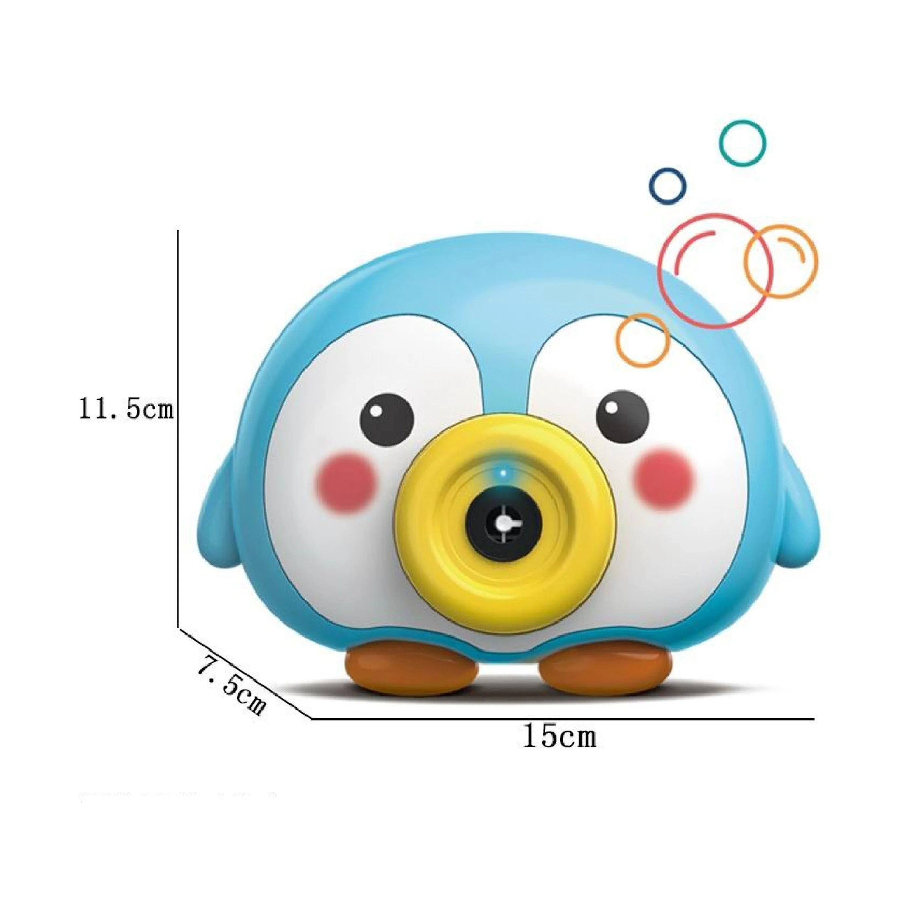 2024 New Product Cow Bubble Camera for Kids With Music and Light Bubble Machine Outdoor Bubble Toys
