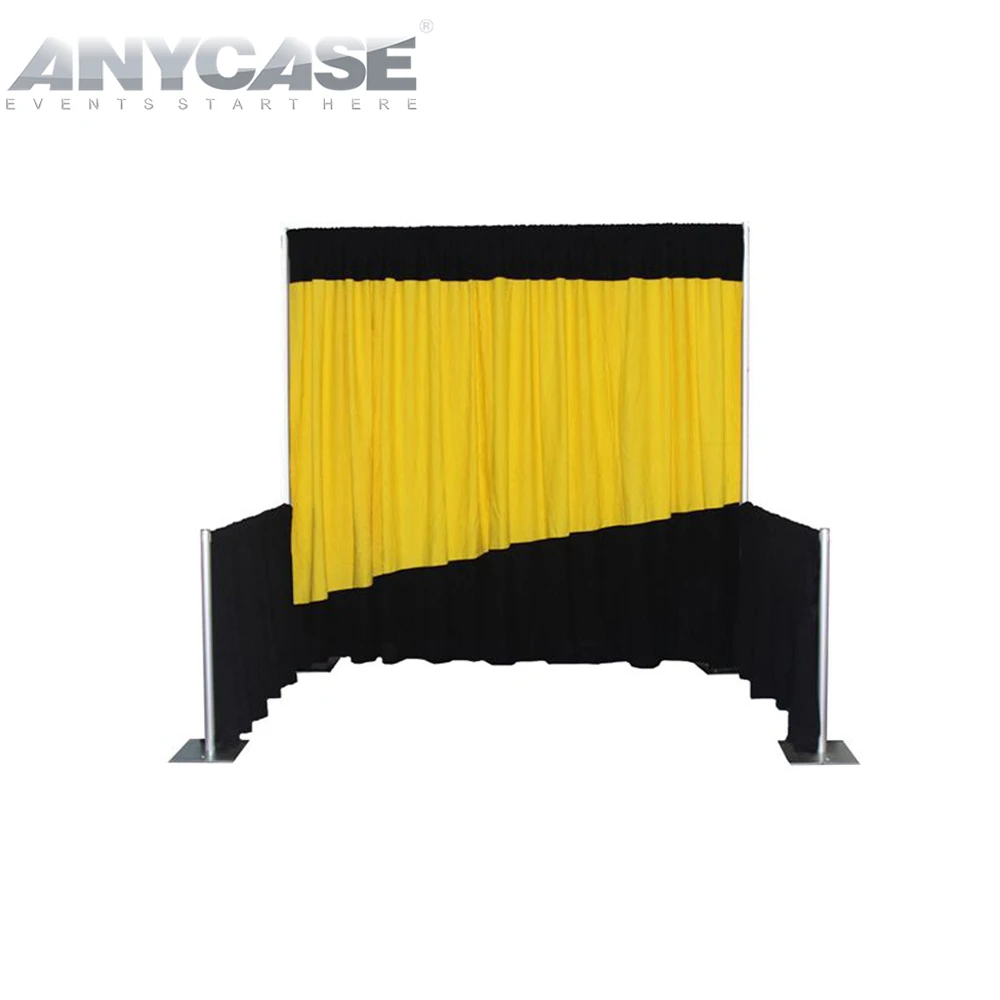 Anycase Wedding Stage Decoration Backdrop Telescopic Pipe And Drape Kit