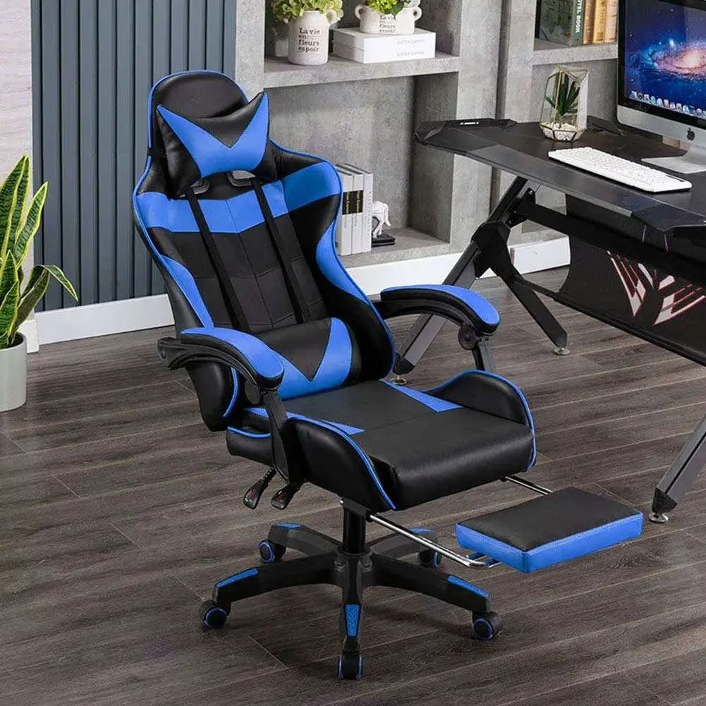 Wholesale Computer Gaming Office Chair PC Gamer Racing Style Ergonomic Comfortable Leath aperçu 3
