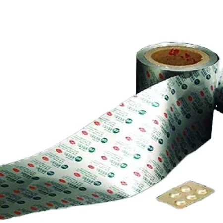 Печать на заказ 20mic OPA/AL/PVC PTP алюминиевая фольга термогерметизирующая для ПВХ блистера