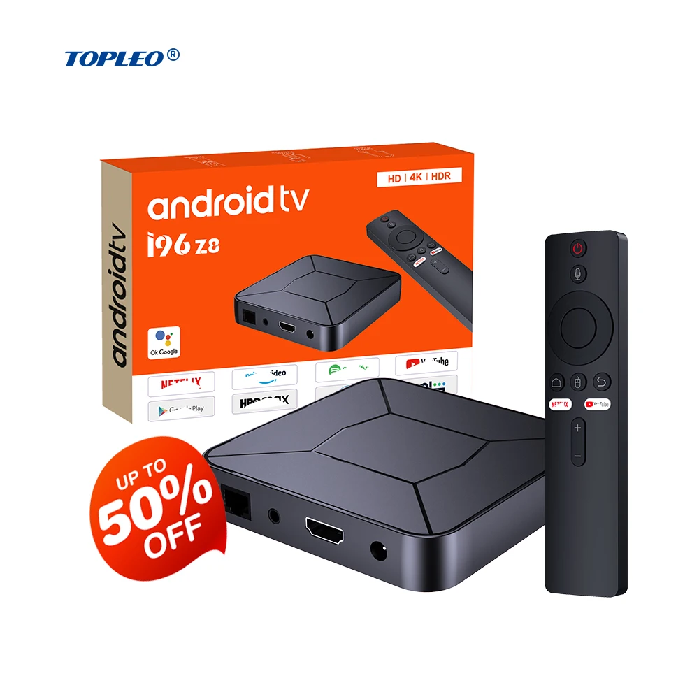 Topleo I96 Z8 Android TV Box - 4K Smart TV Experience