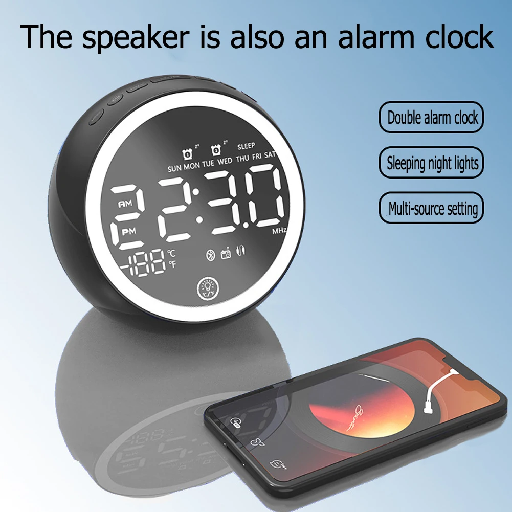 x10 alarm clock radio speaker