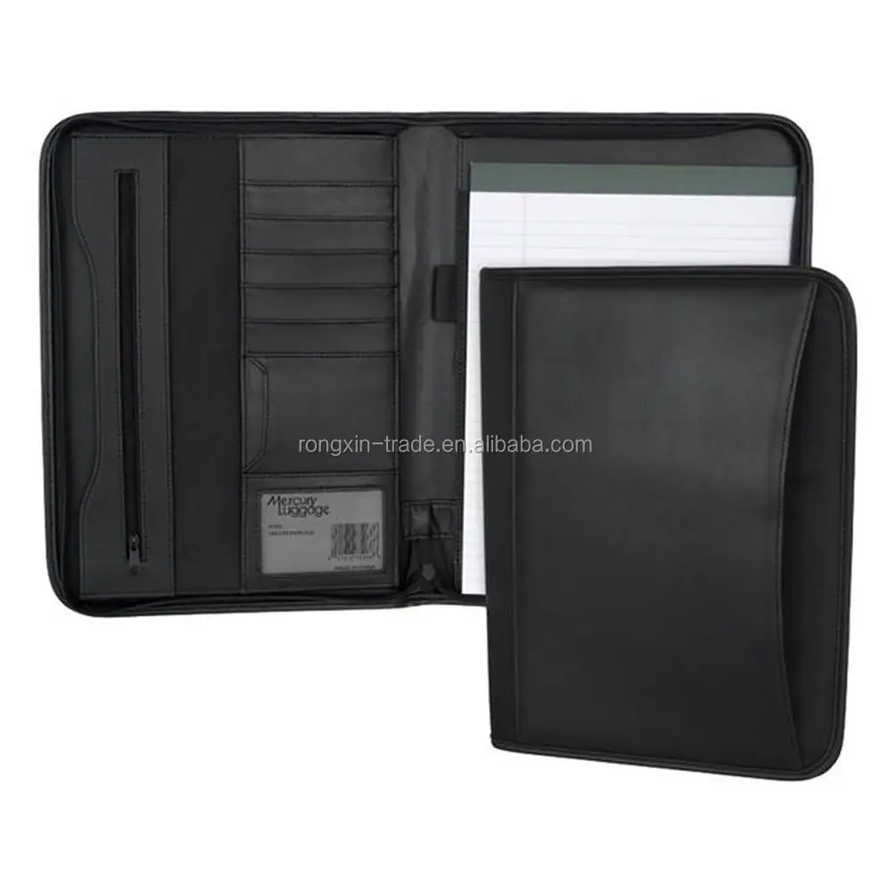 Tactical Field Notes Notebook With Zipper Cover - Weatherproof MOLLE Compatible 5.5x8.5 Inch Padfolio