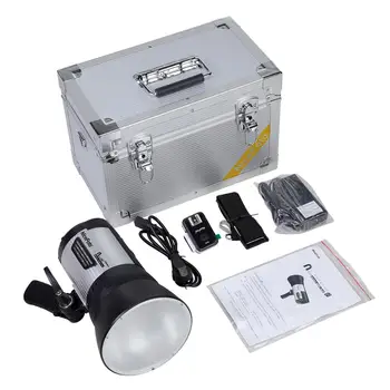 Nflash300 NiceFoto 300ws Battery Powered Studio Flash Wireless Studio Flash Studio Lighting Photographic Equipment for Outdoor product image