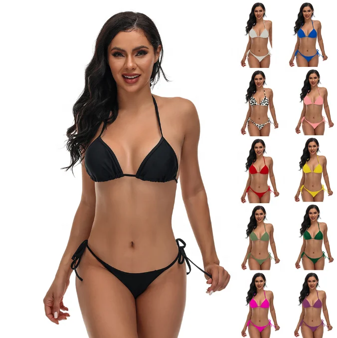 Cheap Beach Swimwear Oem Hot Sexy Women Bikini Swimsuits Eco Friendly