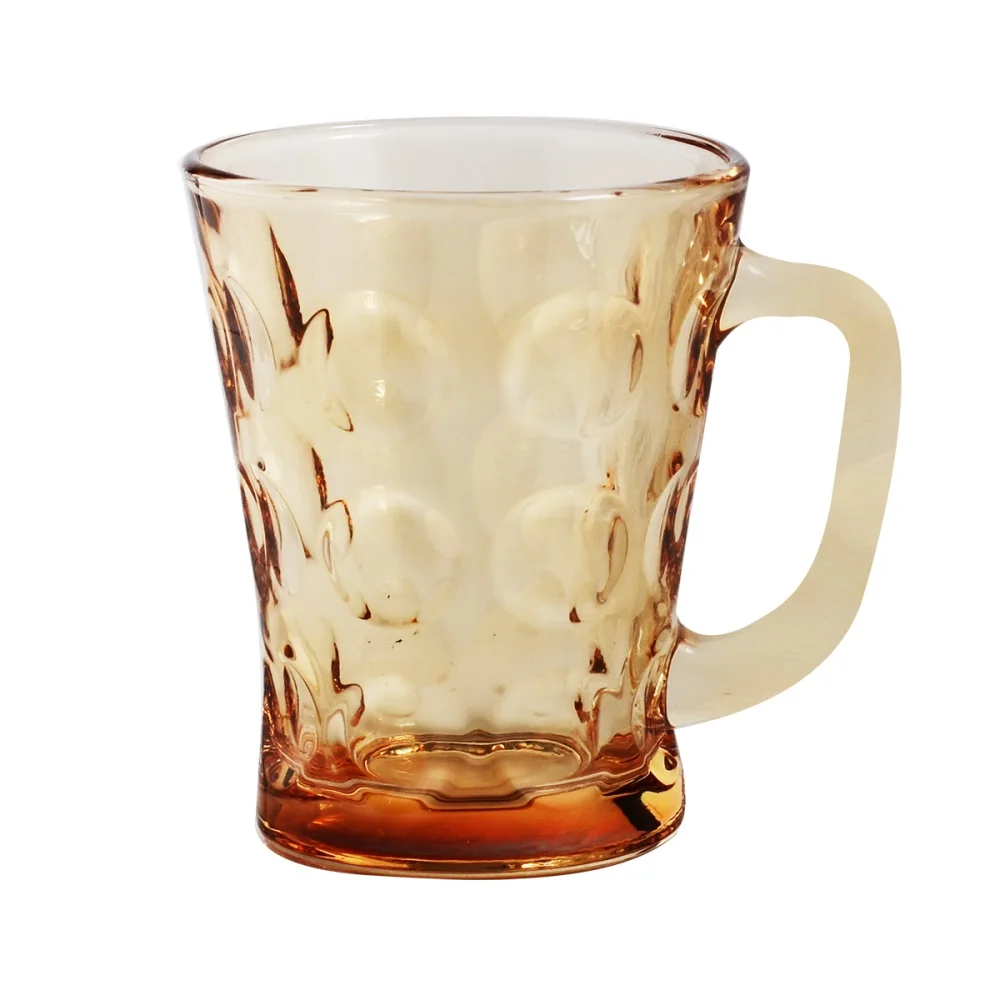 盎司经典玻璃茶杯套装玻璃可重复使用带手柄的咖啡杯 - buy tea glass