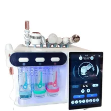 SY-HY03HMax Professional 8 IN 1 Micro Bubble Face Skin Analysis Hydrogen Salon Spa Factory Hydro Beauty Facial Machine