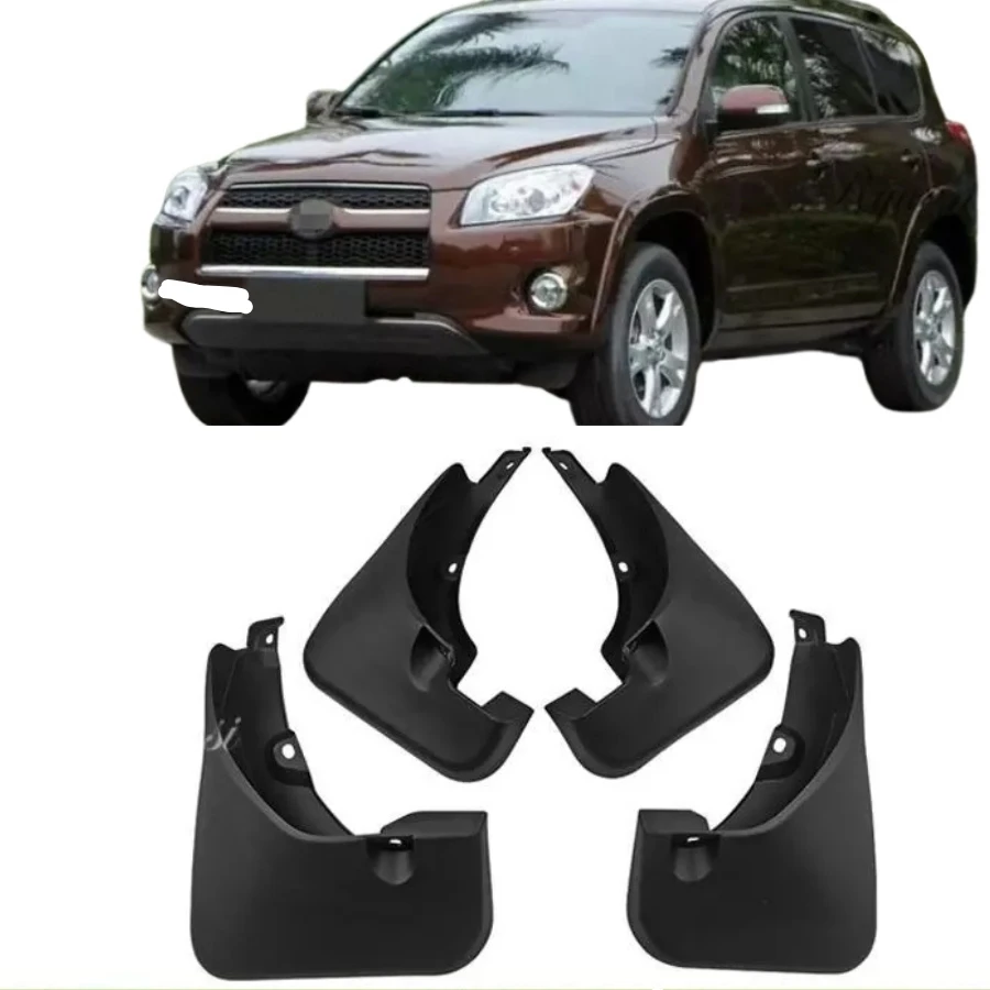 TIYPEOR for Toyota RAV4 2006 - 2012 Mudflaps Mud Flap Splash Guards Mudguards Fenders