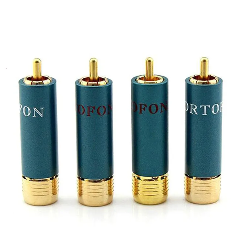 Hi-end Ortofon Reference 8NX Gold Soldering RCA Plug