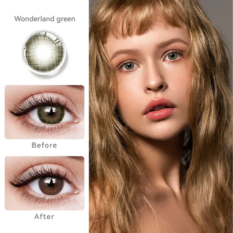 DSC Promotion Soft Contact Lens Big Eye Cosmetic Wholesale for Fashion Eyes Color Contact Lenses