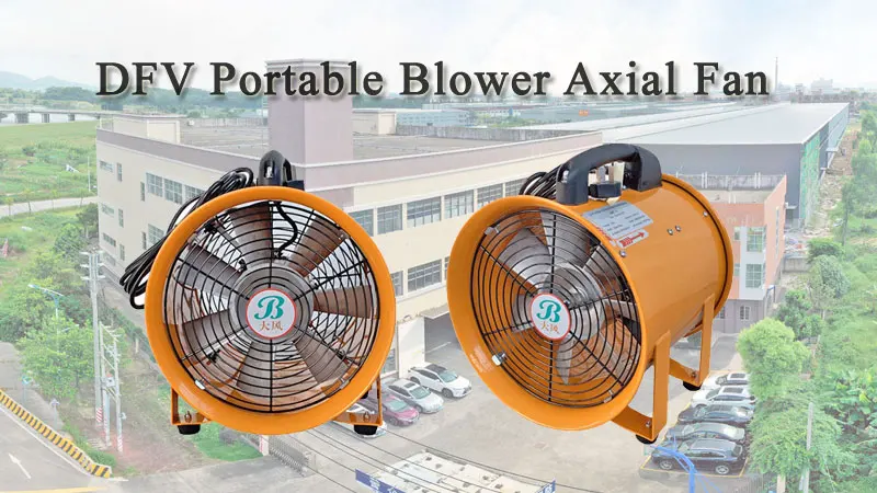 Underground Mine Ventilation Blower, Axial, 120 V, 45 - detail 8