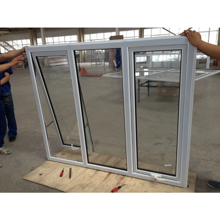 Французский открытый стандартный размер тент окна небольшой 3 панели ванная комната алюминиевый тент окна