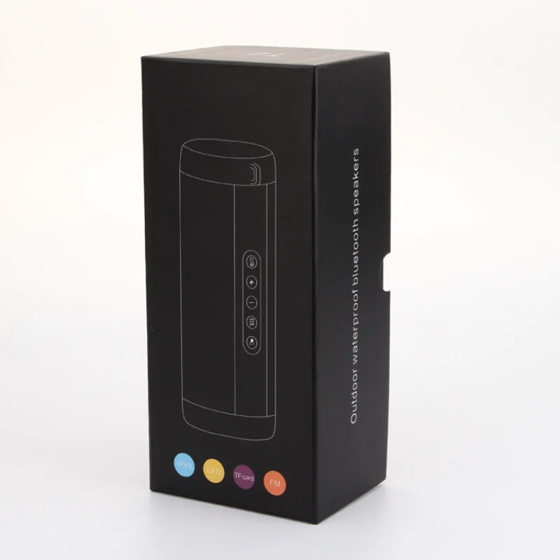 Vofull mini bazooka outdoor high quality subwoofer waterproof bluetooth speaker wireless// - ANKUX.COM