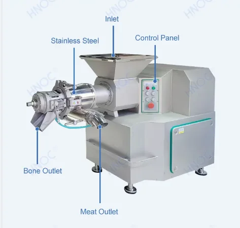 Chicken Meat Bone Removing Machine Fish Meat Bone Separator Mincer Grinder Deboning Chicken Wings Machine