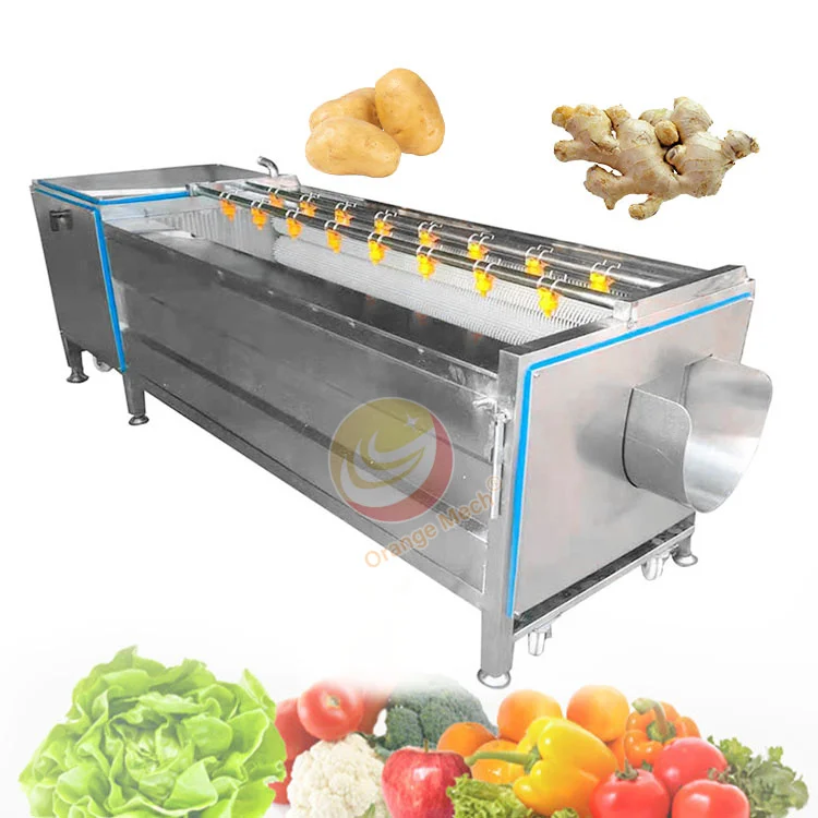 Carrot Seafood Cassava Date Shell Fish Wash Polish Machine Brush and Clean Fruit and Potato