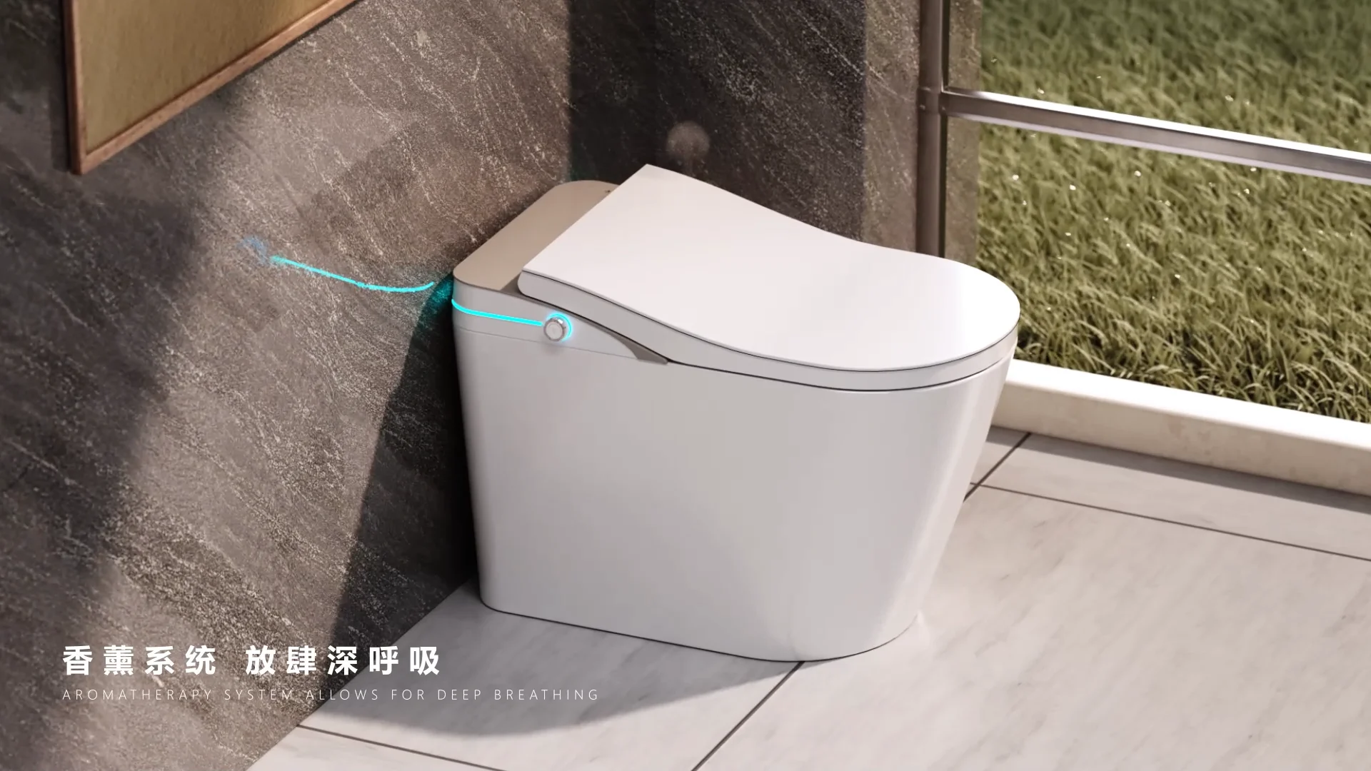Toilet Shower Combo Bedit Toilet Automatic Flush Toilet For Home Hotel ...