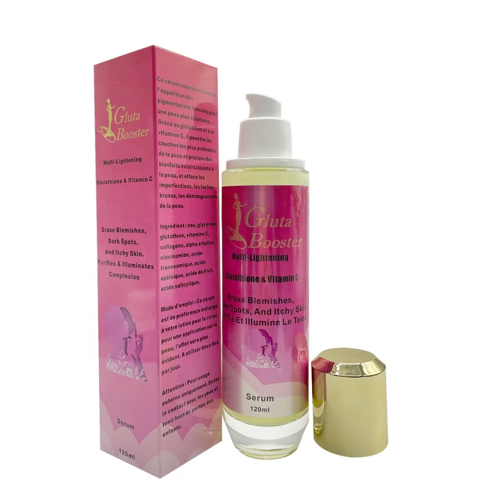 glutathion booster Gluta Booster Strong Effect Treatment of Hyperpigmentation Skincare Shine  Beauty Fade Dark Spots Whitening Skin Serum