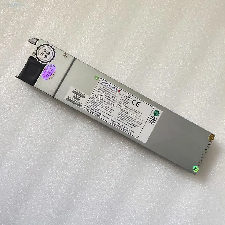 Supermicro PWS-741P-1R Netzteil – 740W, 80 Plus Platinum, Für Server & Workstations
