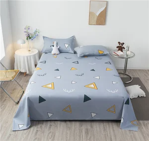 Lazada Hot Sale High Quality and the Cheapest Price Flat Sheet New Style Bedsheet