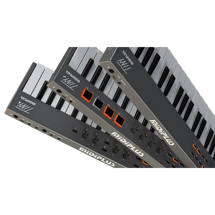 Midiplus Tiny+ 32 Key USB MIDI Keyboard Controller with Pad