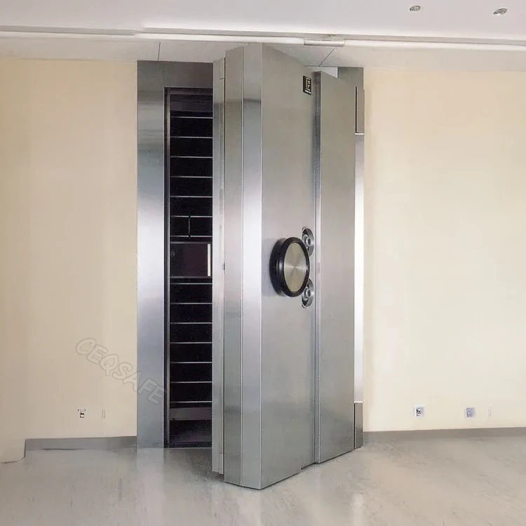 CEQSAFE Superior Quality Modern Design Stainless Steel Vault Doors for Safe Room Safety and Security Equipment supplier