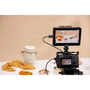 GODOX GM7S 4K Ultra Bright Touchscreen On-Camera Monitor Camera Monitor 7" 1200nit Ultra-Bright Monitor 1920 * 1200 detail image