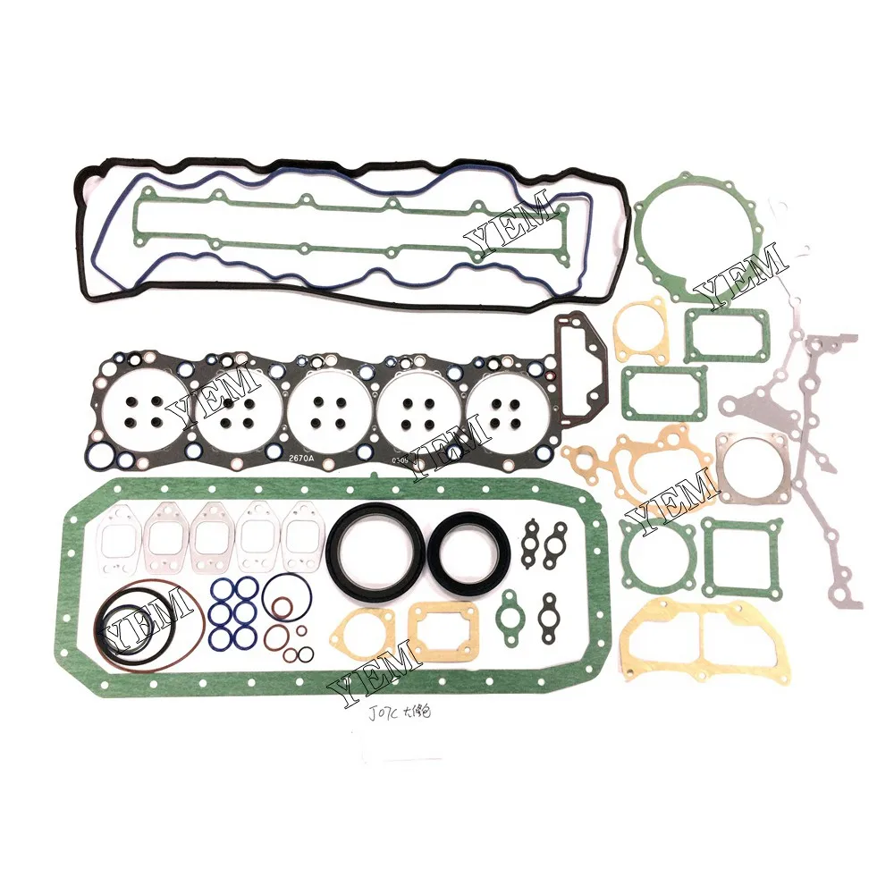 J07C Complete Gasket Kit With Head Gasket for Hino
