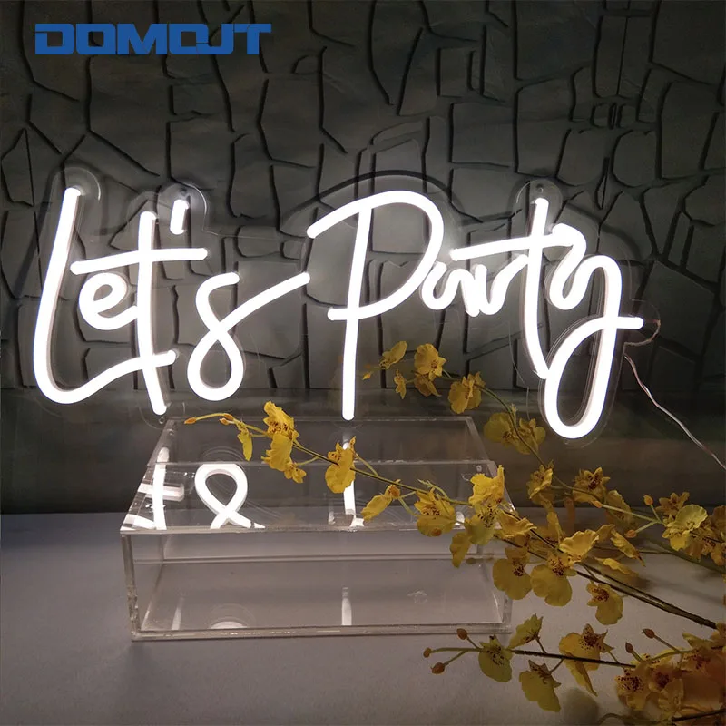 Бесплатный дизайн оптовая продажа светодиодный акриловый неоновый знак на день