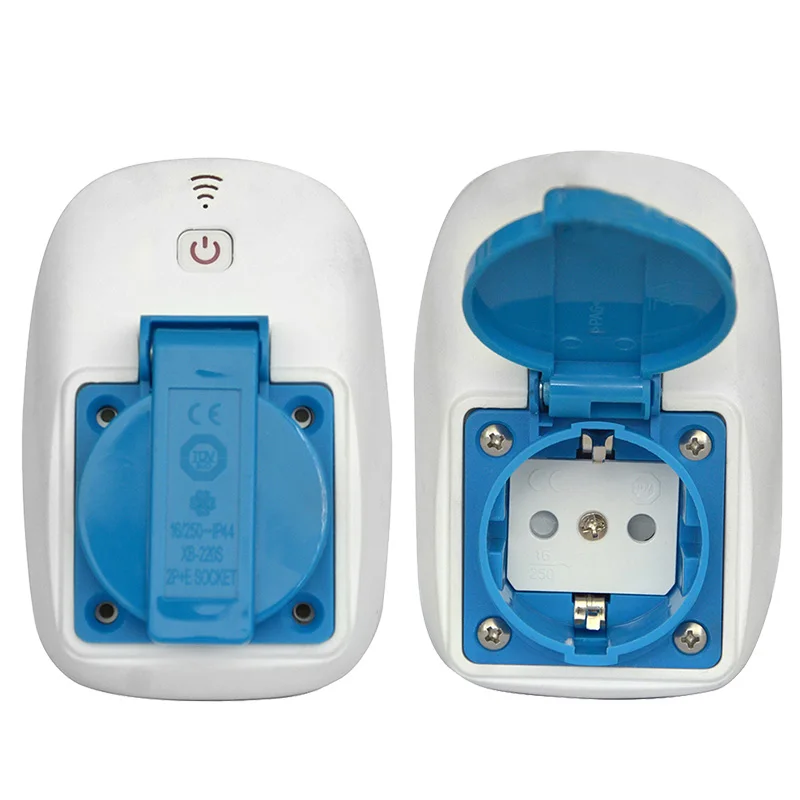 Outdoor Smart Plug Ip44, Smart Waterproof Plug