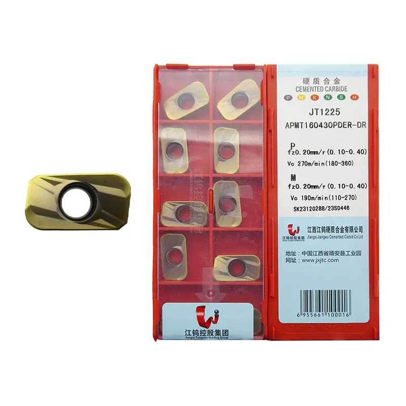 JXTC APMT Series APMT1135PDER APM1604PDER-H2 CNC Cemented Carbide
