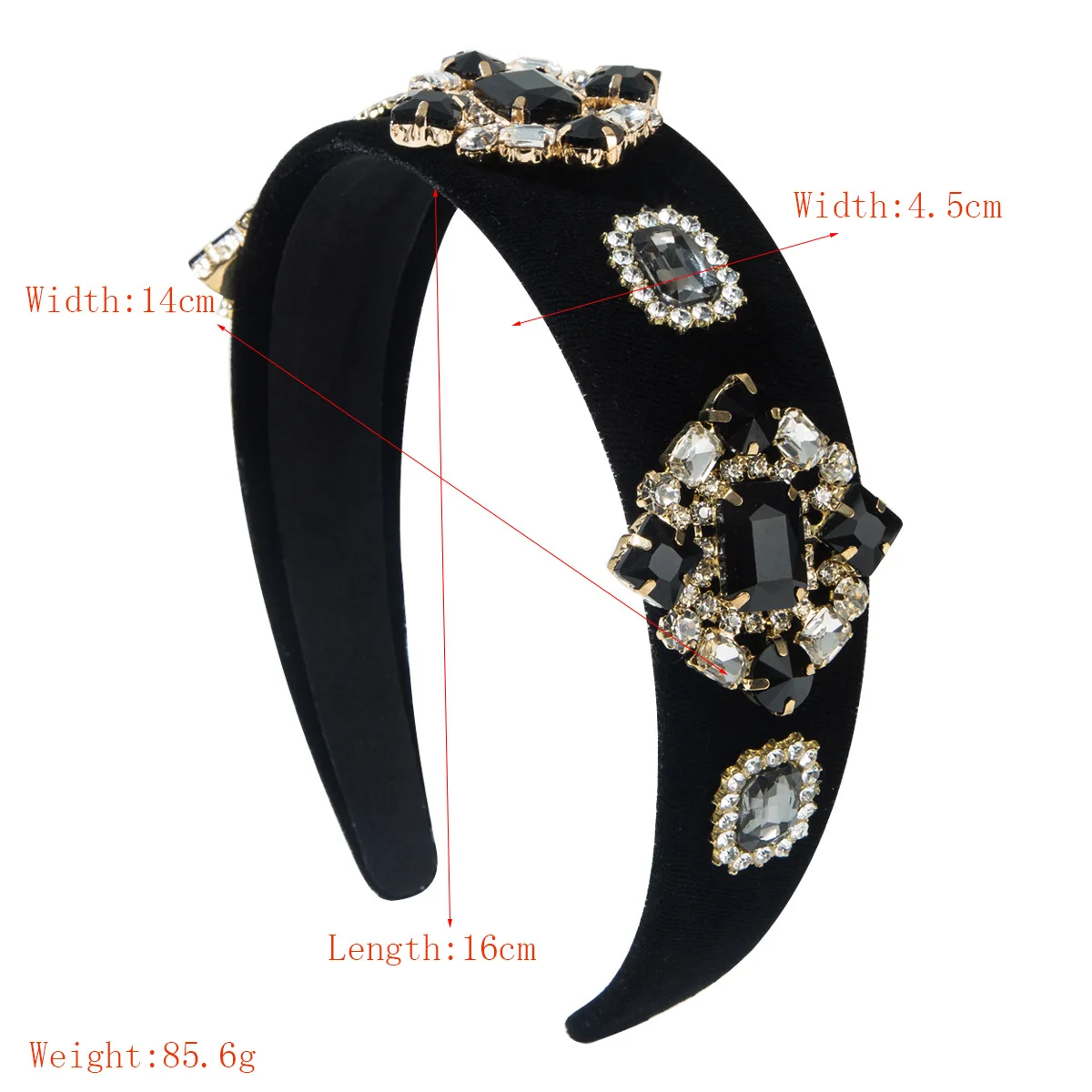 Bracelet Clair D Lune Métal finition dorée et cristaux argentés