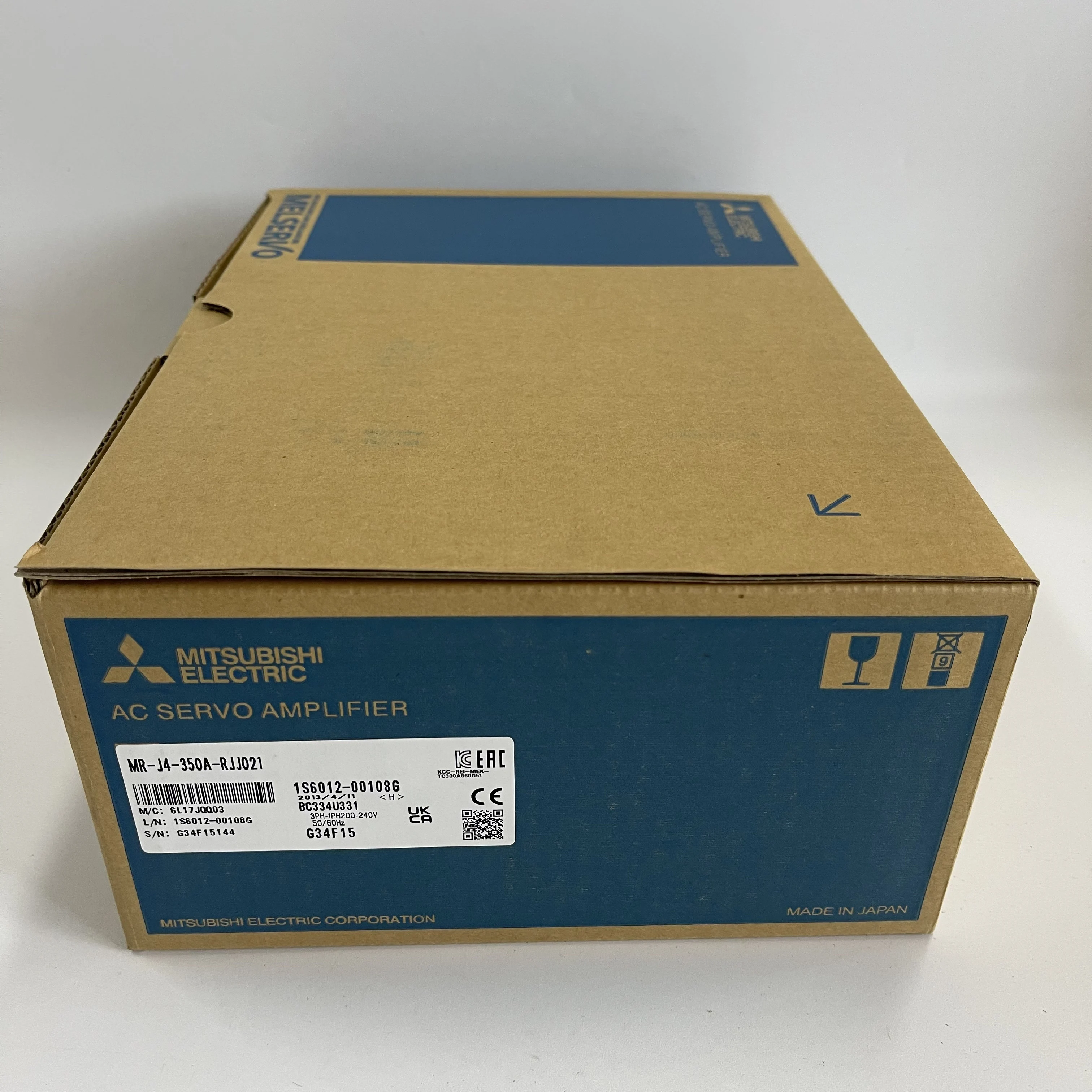 Mitsubishi AC Servo Amplifier MR-J4-350A-RJJ021