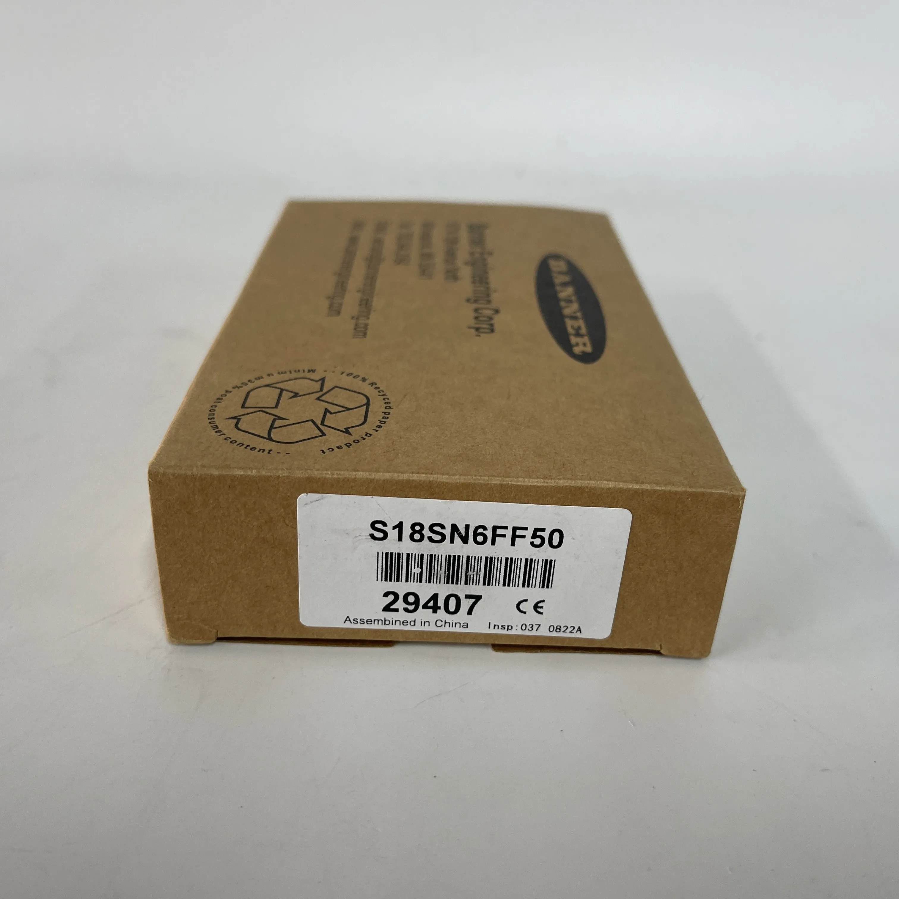 Banner Photoelectric Sensor S18SN6FF50