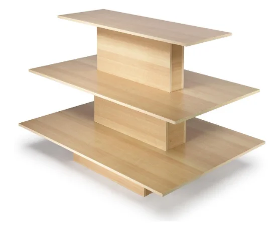 Premium 3 Tiers Rectangular Display Tables