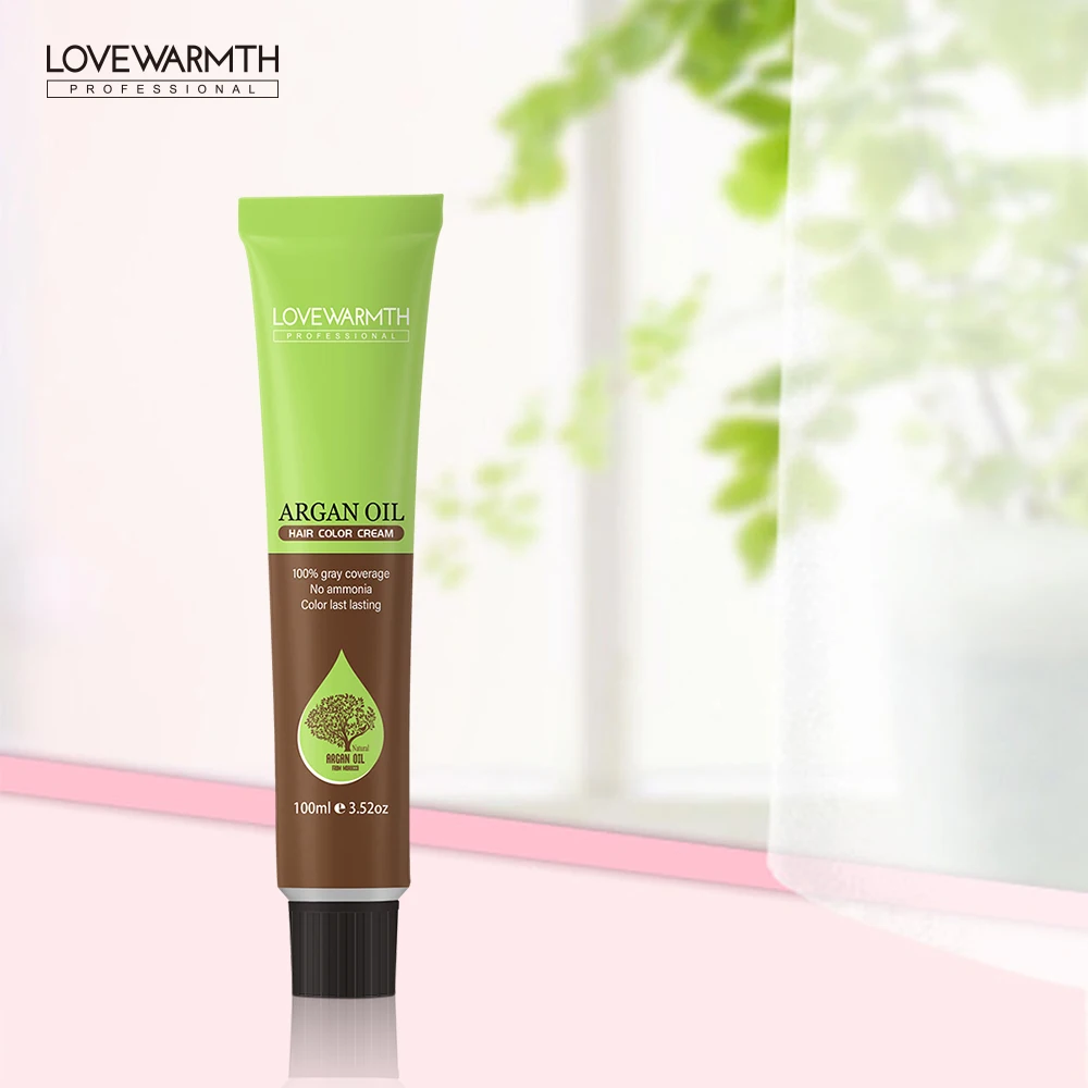 Профессиональная итальянская краска для волос фирменная марка Крем Для Перманентного окрашивания аргановое масло
