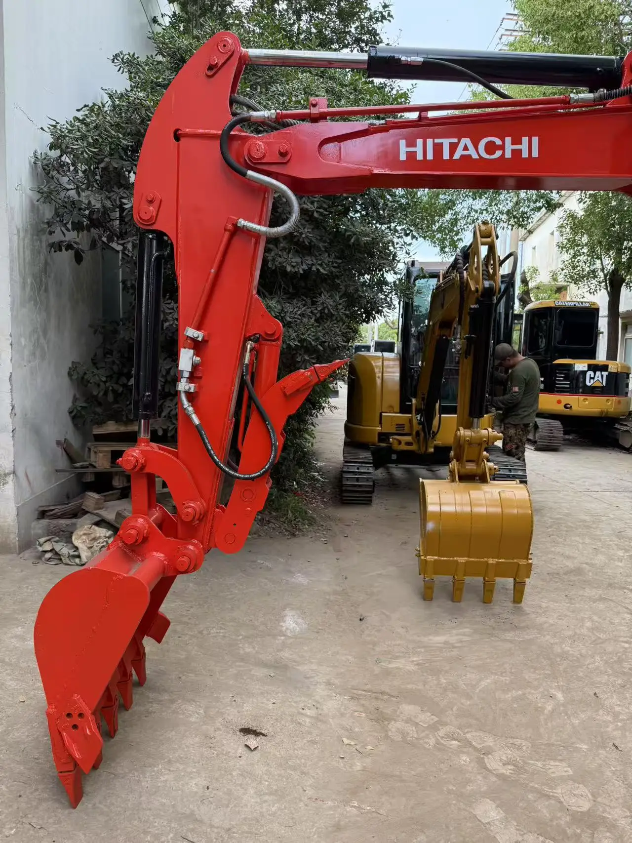 Made in Japan Hitachi Zx35 Zx50 Zx52 Zx60 Small Excavator with