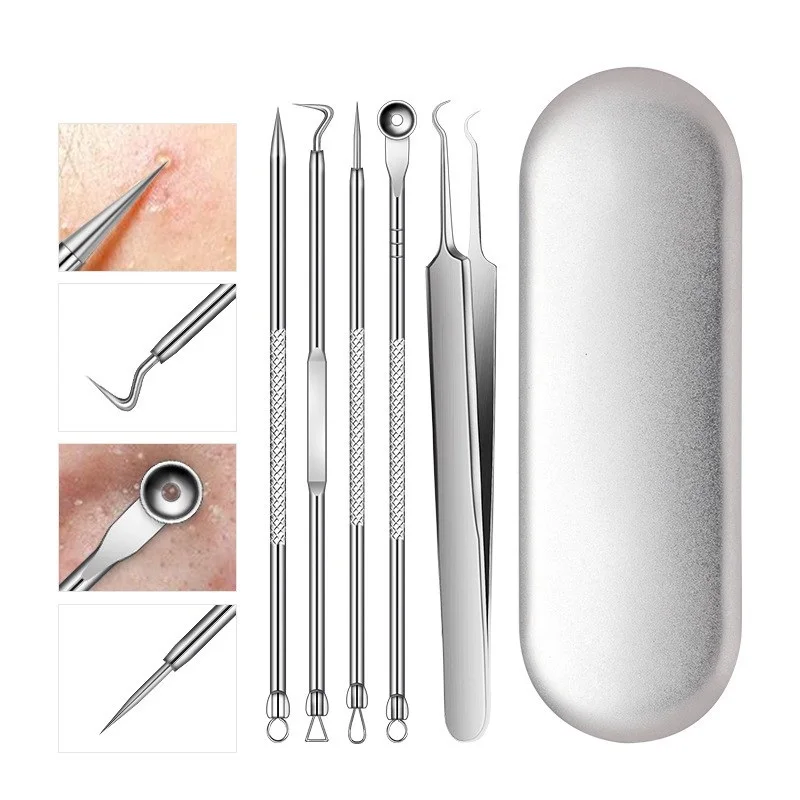 Blackhead Remover Pimple Popper Stainless Steel Pimple Extractor