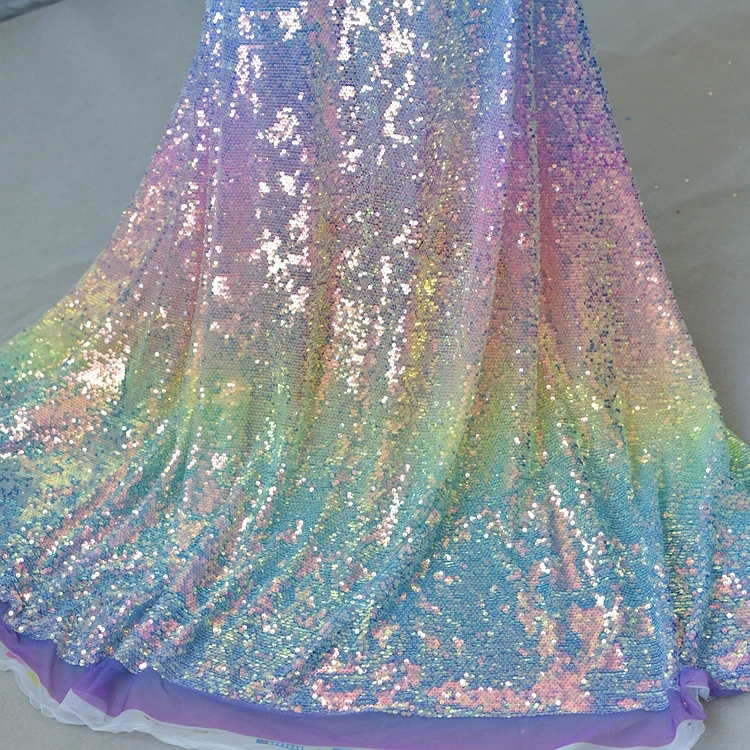 fish scale sequin dress