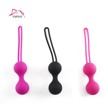 High Quality 3 Color Neutral Packaging Massage Artificial Female Sex Toys Balls Kegel Exerciser
